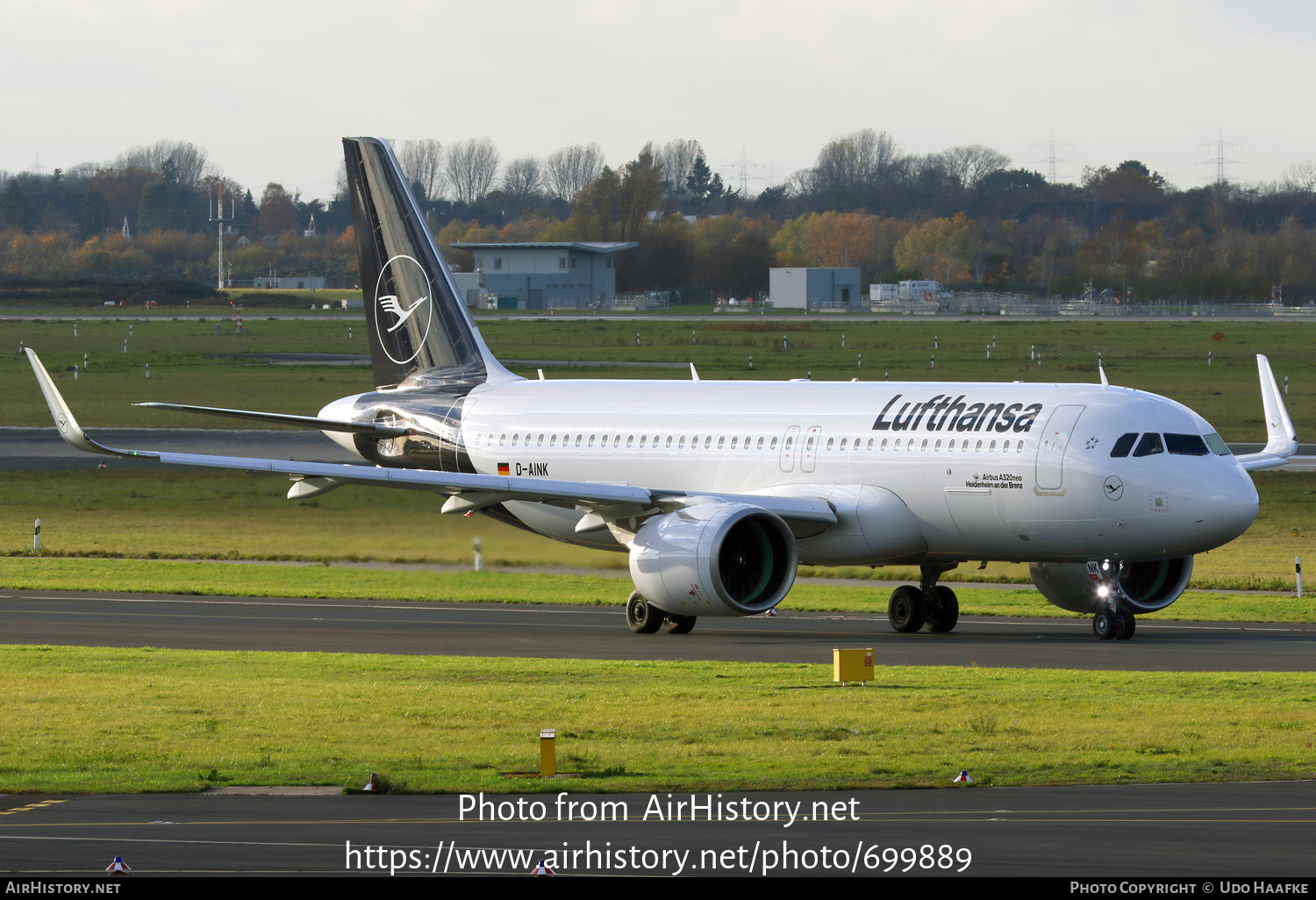 Aircraft Photo of D-AINK | Airbus A320-271N | Lufthansa | AirHistory.net #699889