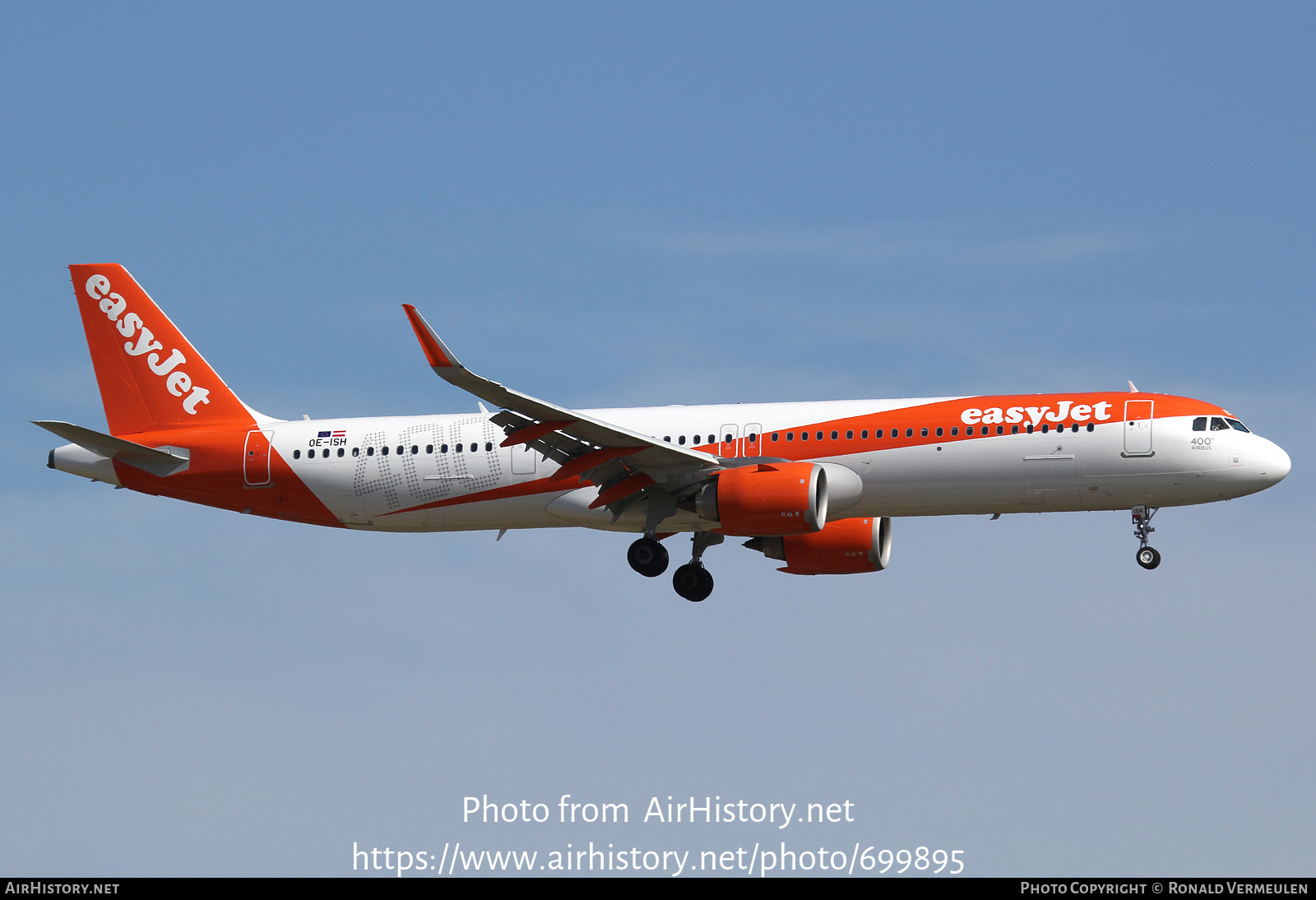 Aircraft Photo of OE-ISH | Airbus A321-251NX | EasyJet | AirHistory.net #699895