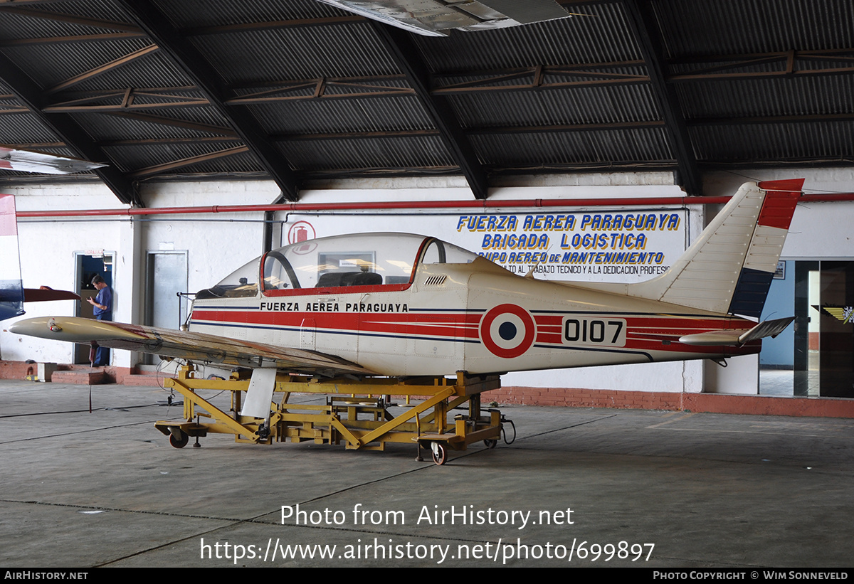 Aircraft Photo of 0107 | Enaer T-35D Pillan (ECH-51) | Paraguay - Air Force | AirHistory.net #699897