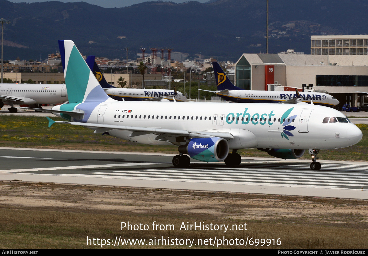Aircraft Photo of CS-TRL | Airbus A320-214 | Orbest | AirHistory.net #699916