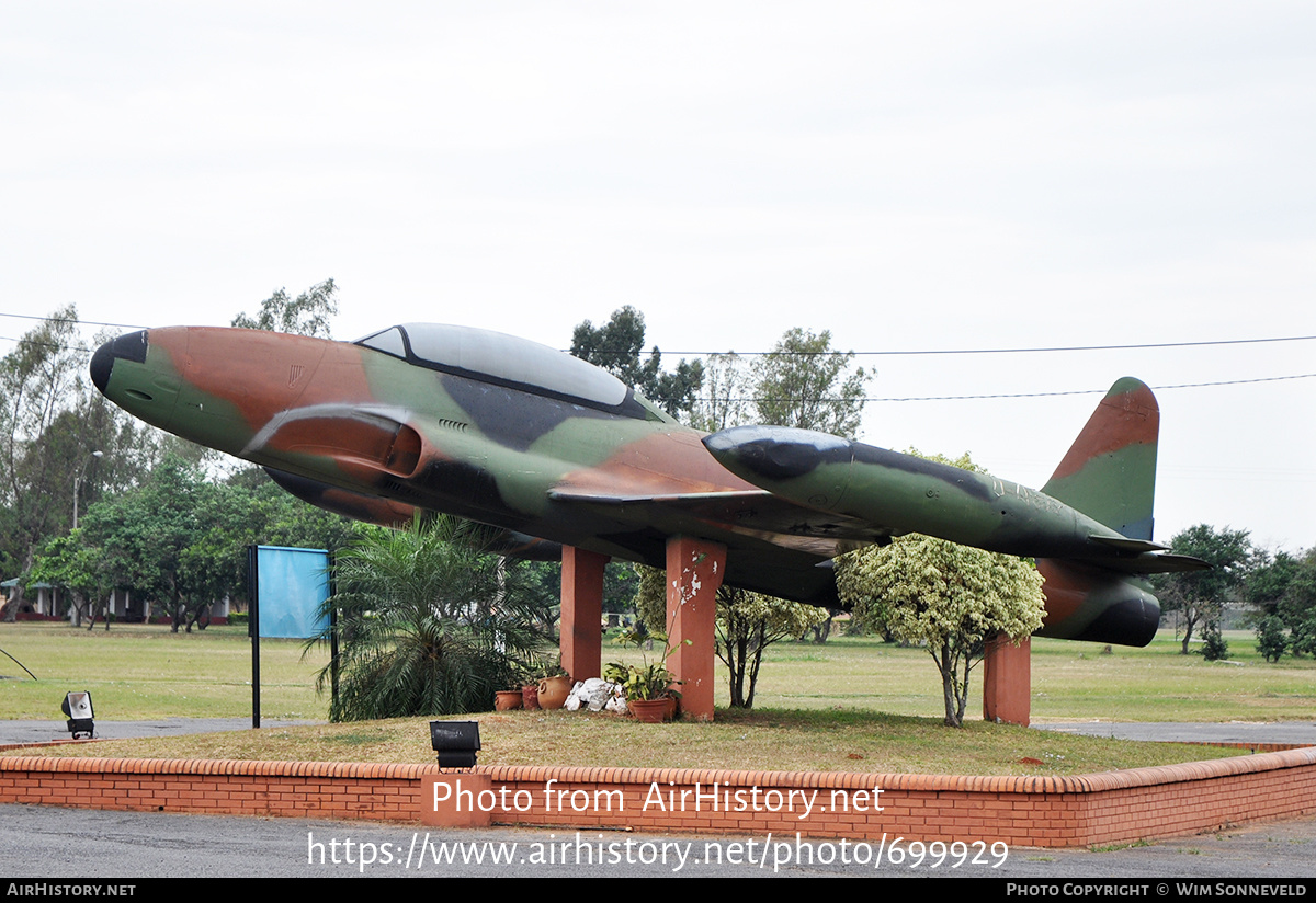 Aircraft Photo of 1021 | Lockheed T-33A | Paraguay - Air Force | AirHistory.net #699929