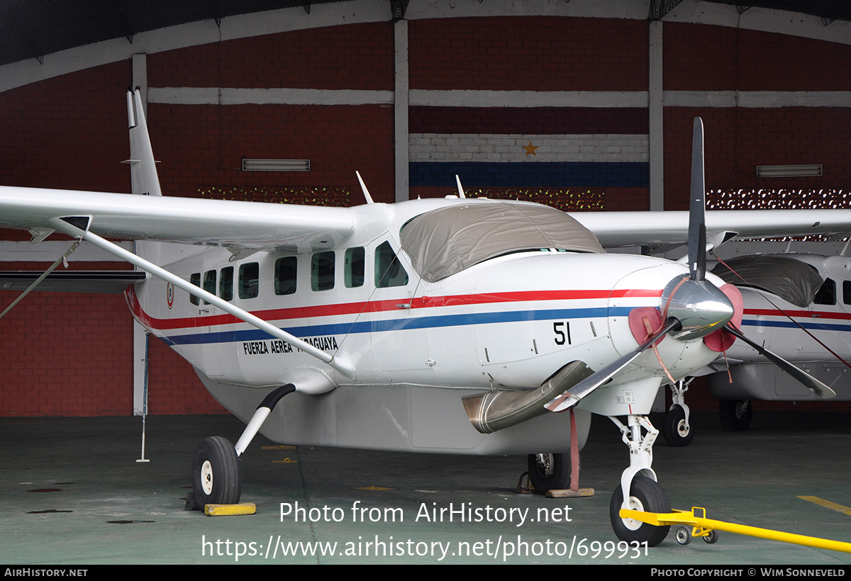 Aircraft Photo of 0251 | Cessna 208B Grand Caravan | Paraguay - Air Force | AirHistory.net #699931