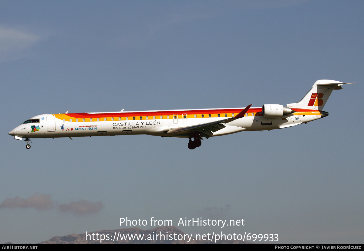 Aircraft Photo of EC-LOV | Bombardier CRJ-1000 (CL-600-2E25) | Iberia Regional | AirHistory.net #699933