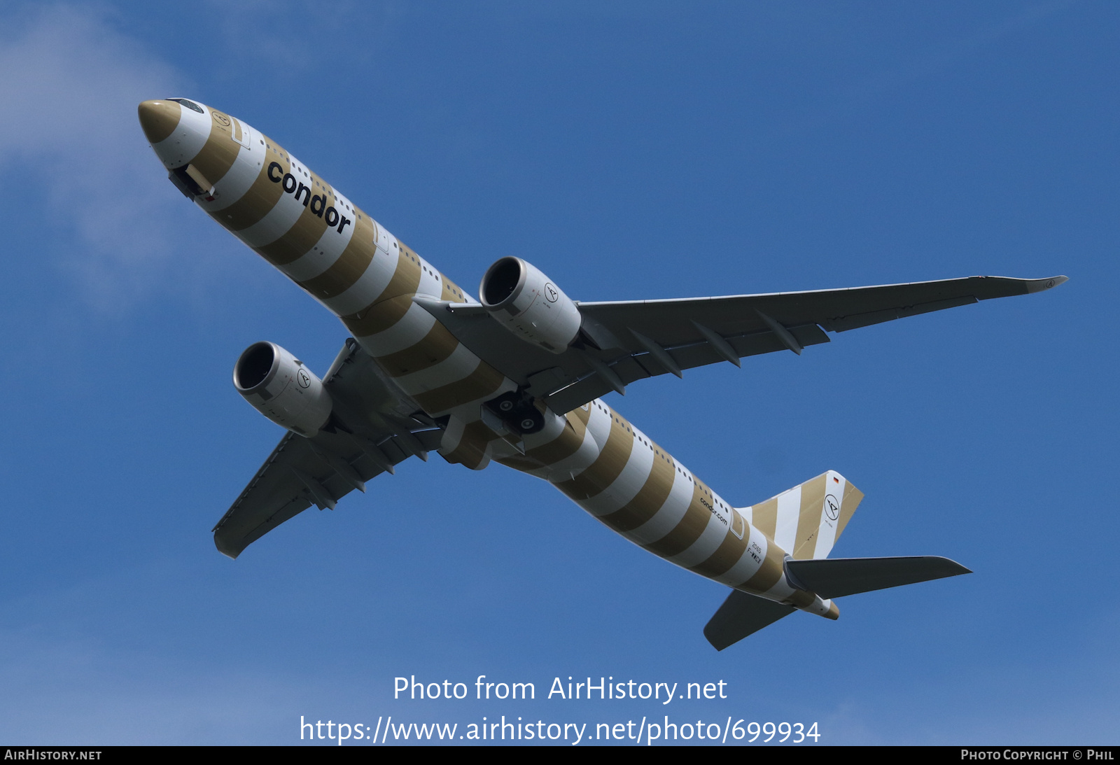 Aircraft Photo of F-WWCX | Airbus A330-941N | Condor Flugdienst | AirHistory.net #699934