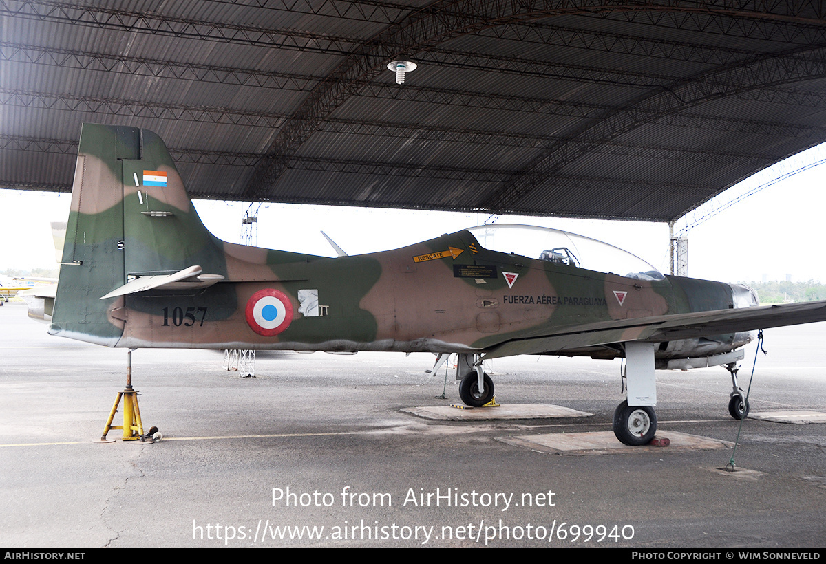 Aircraft Photo of 1057 | Embraer AT-27 Tucano | Paraguay - Air Force | AirHistory.net #699940