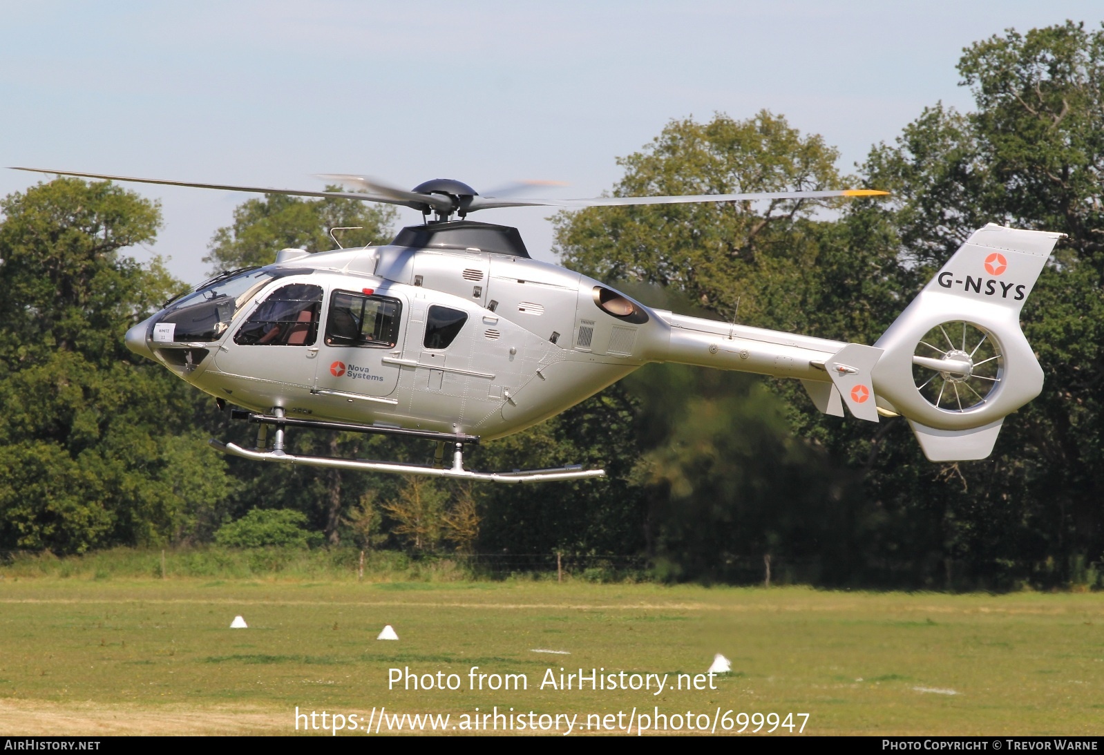 Aircraft Photo of G-NSYS | Eurocopter EC-135T-1 | Nova Systems | AirHistory.net #699947