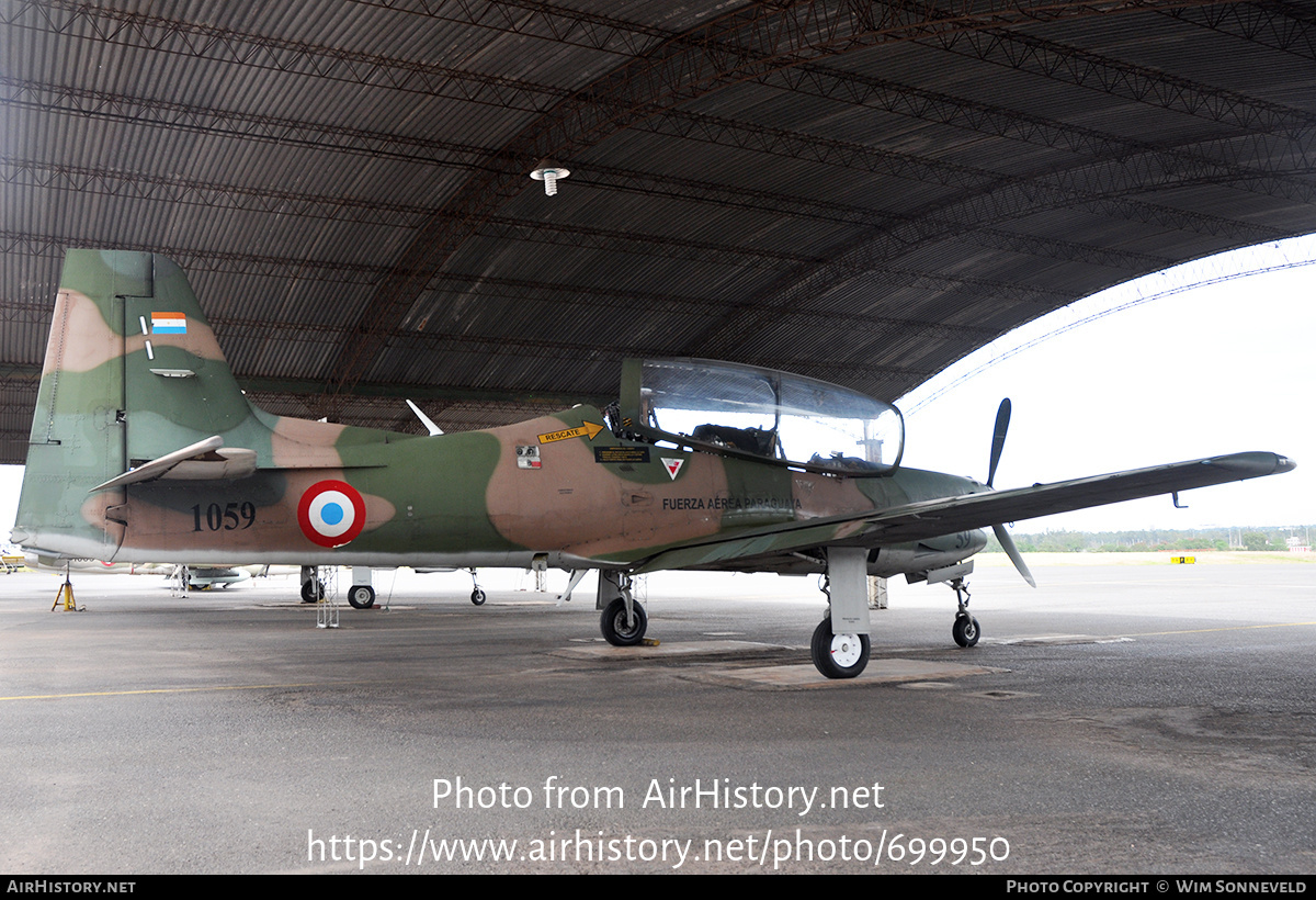 Aircraft Photo of 1059 | Embraer AT-27 Tucano | Paraguay - Air Force | AirHistory.net #699950