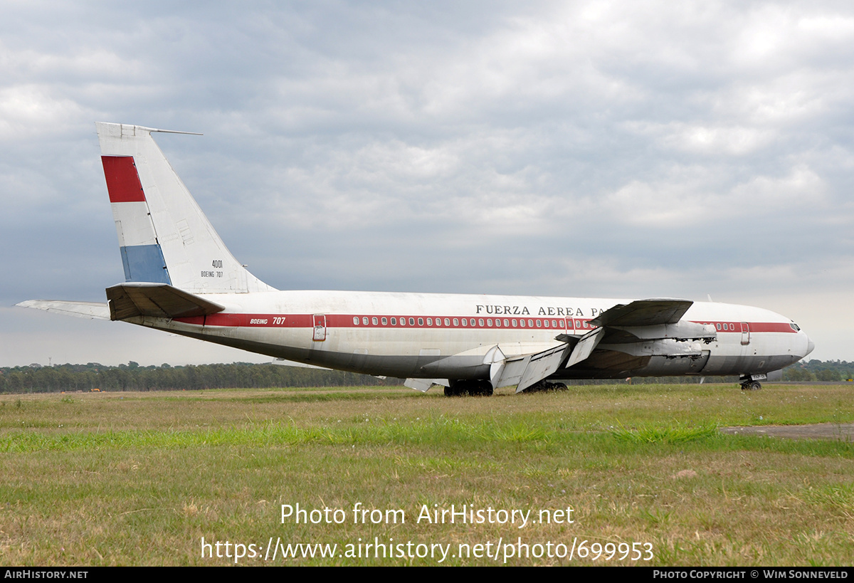 Aircraft Photo of 4001 | Boeing 707-321B | Paraguay - Air Force | AirHistory.net #699953