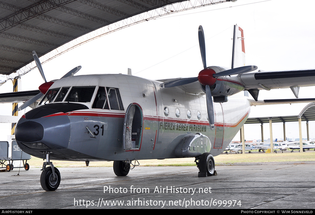 Aircraft Photo of 2031 | CASA C-212-200 Aviocar | Paraguay - Air Force | AirHistory.net #699974