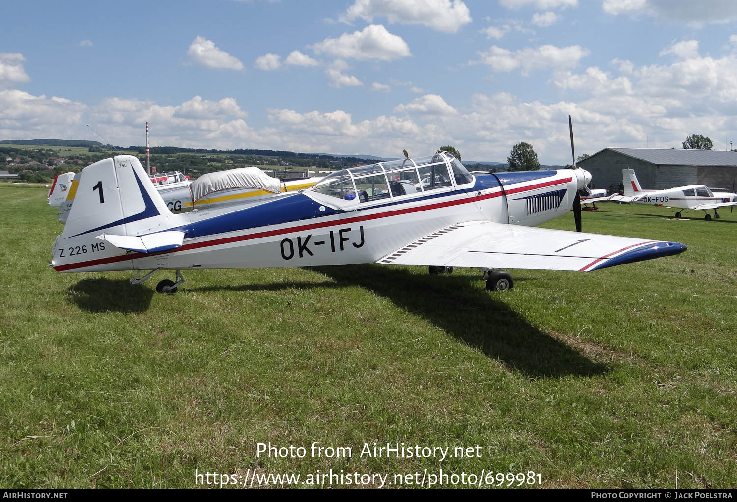 Aircraft Photo of OK-IFJ | Zlin Z-226MS Trener | AirHistory.net #699981