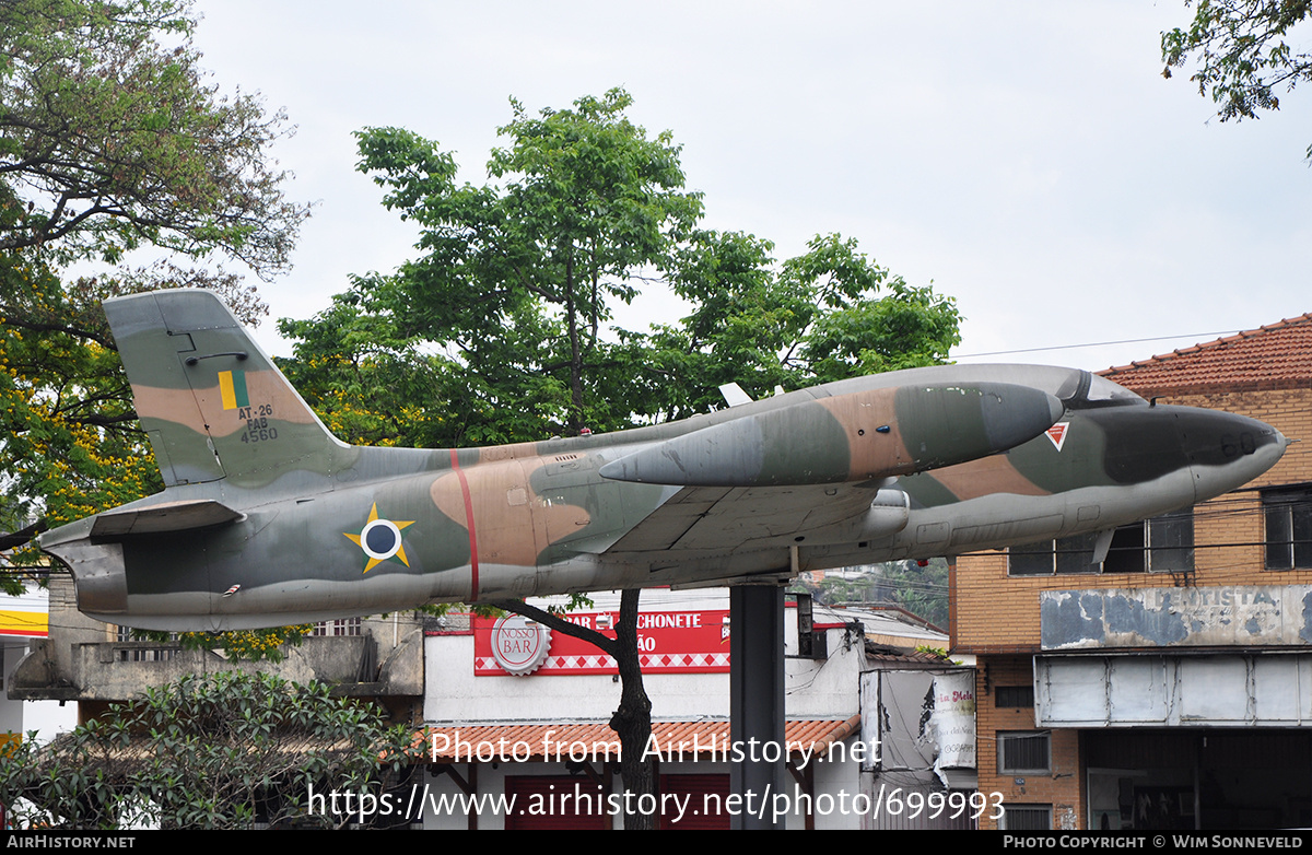 Aircraft Photo of 4560 | Embraer AT-26 Xavante | Brazil - Air Force | AirHistory.net #699993