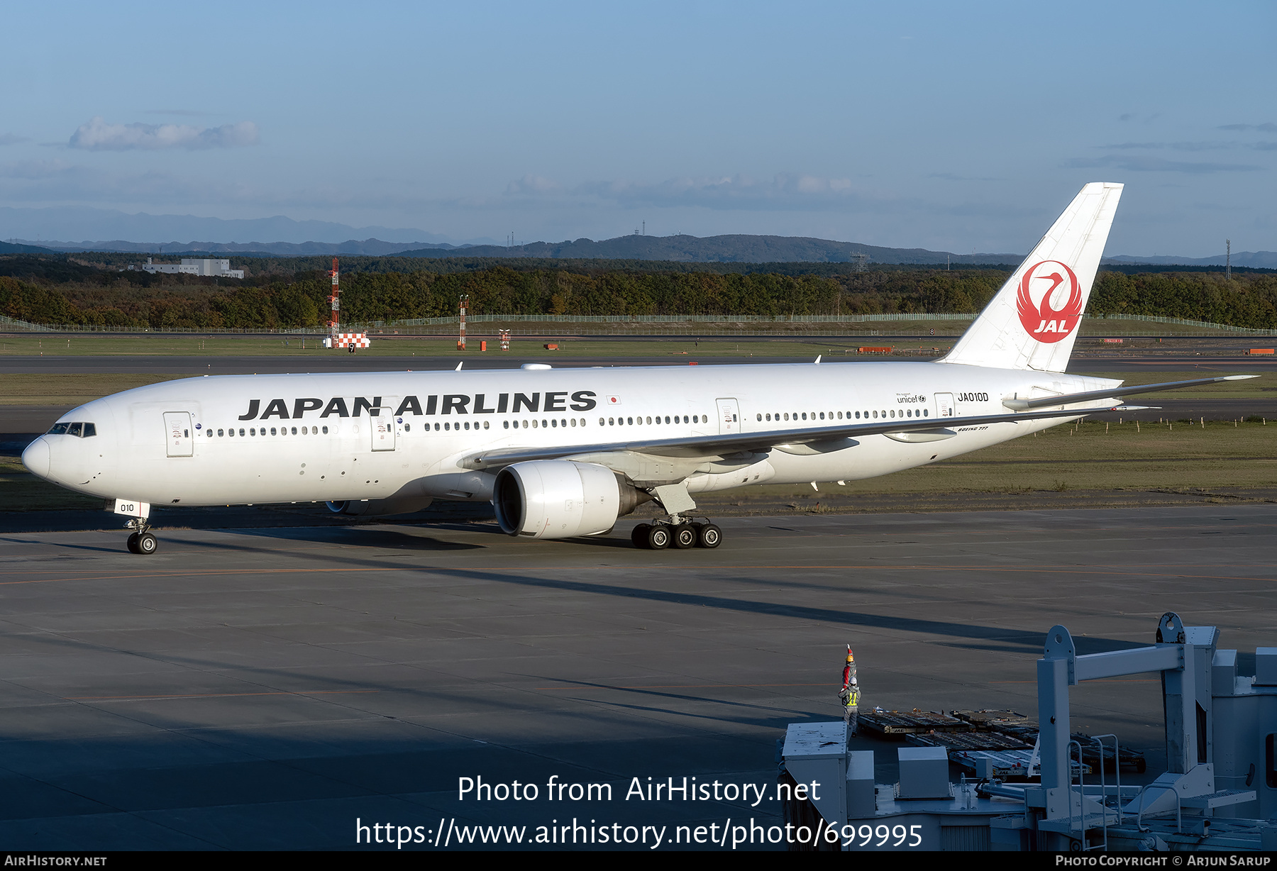 Aircraft Photo of JA010D | Boeing 777-289 | Japan Airlines - JAL | AirHistory.net #699995