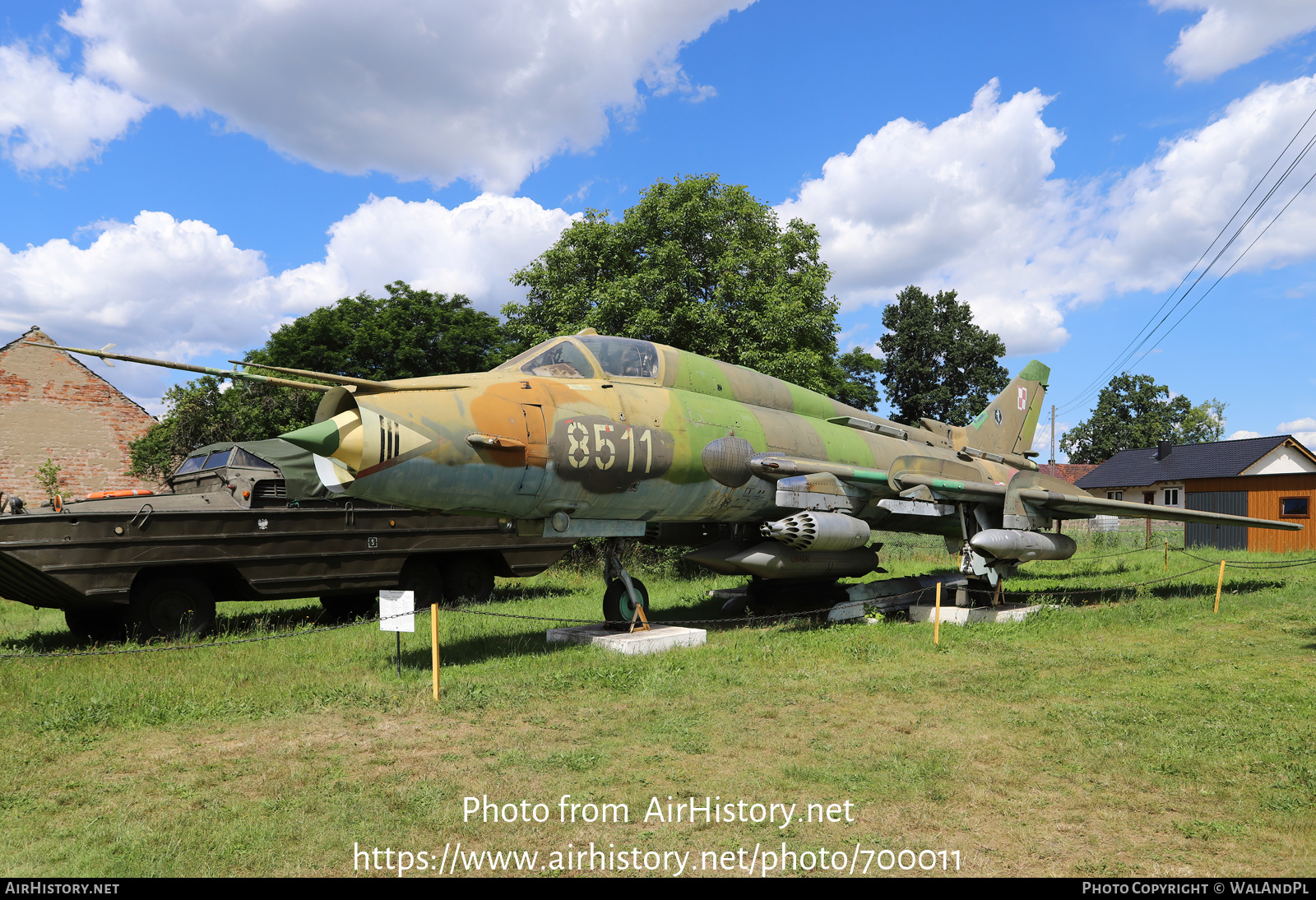 Aircraft Photo of 8511 | Sukhoi Su-22M4 | Poland - Air Force | AirHistory.net #700011