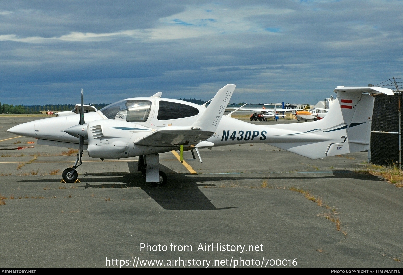 Aircraft Photo of N430PS | Diamond DA42 NG Twin Star | AirHistory.net #700016