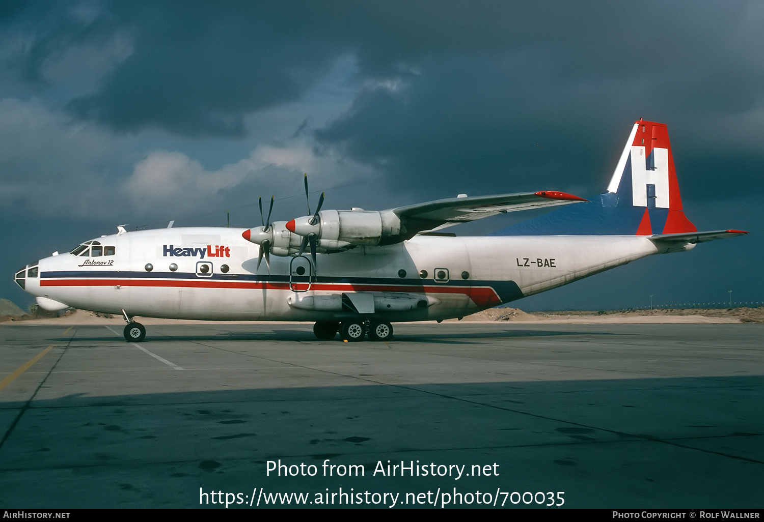 Aircraft Photo of LZ-BAE | Antonov An-12BP | HeavyLift Cargo Airlines | AirHistory.net #700035