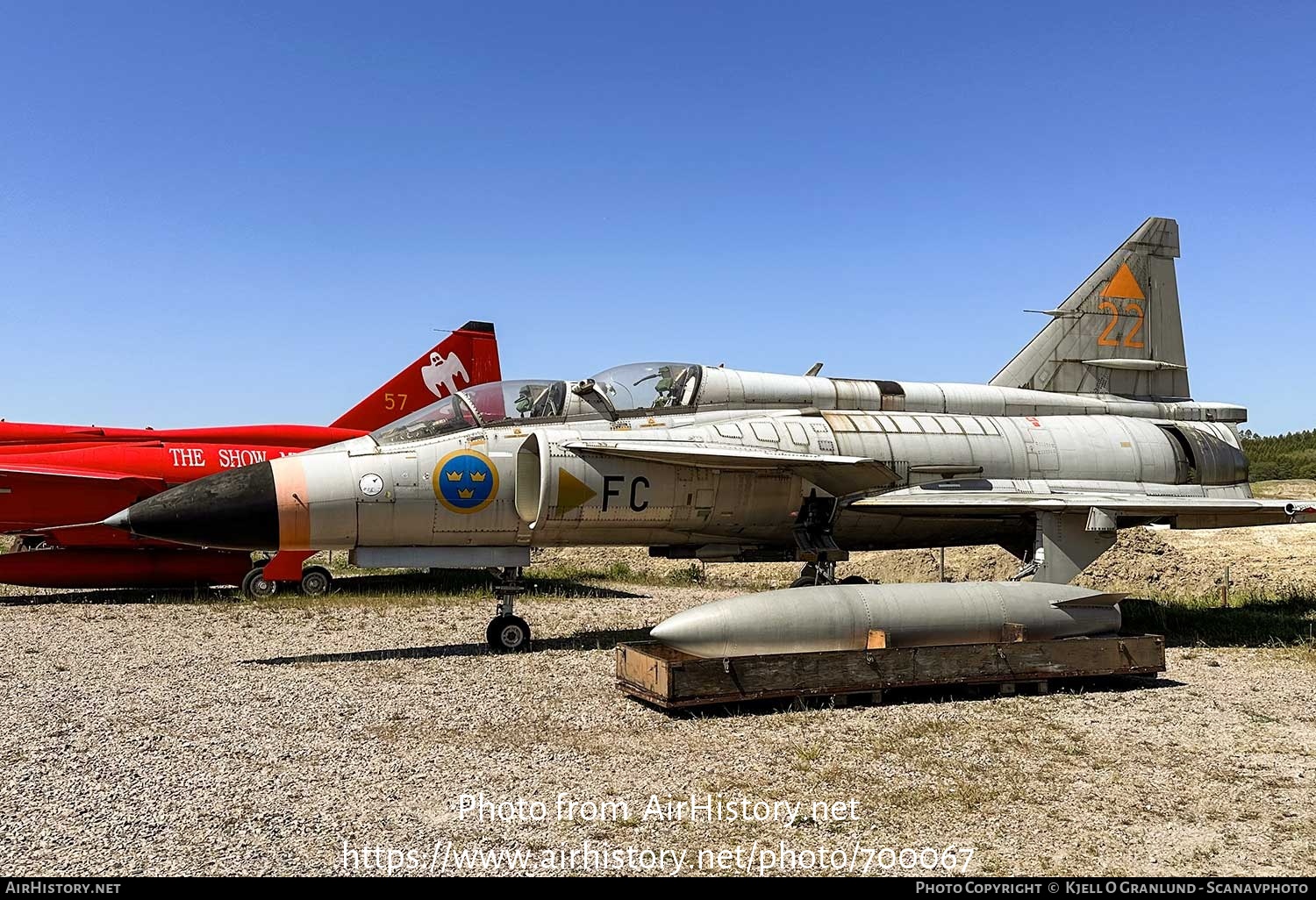 Aircraft Photo of 37800 | Saab Sk37 Viggen | Sweden - Air Force | AirHistory.net #700067