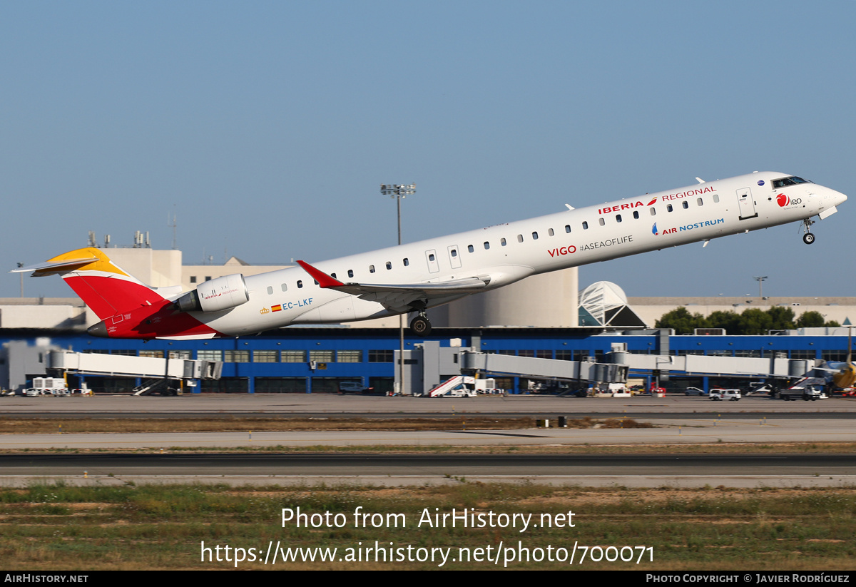 Aircraft Photo of EC-LKF | Bombardier CRJ-1000EE (CL-600-2E25) | Iberia Regional | AirHistory.net #700071