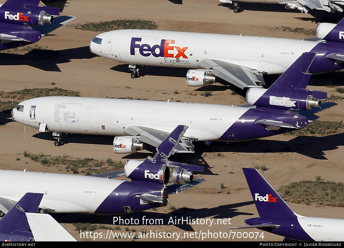 Aircraft Photo of N371FE | Boeing MD-10-10F | FedEx Express - Federal Express | AirHistory.net #700074