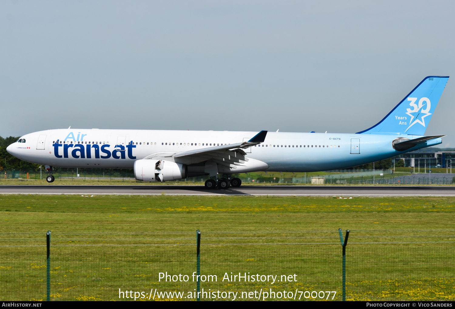 Aircraft Photo of C-GCTS | Airbus A330-342 | Air Transat | AirHistory.net #700077