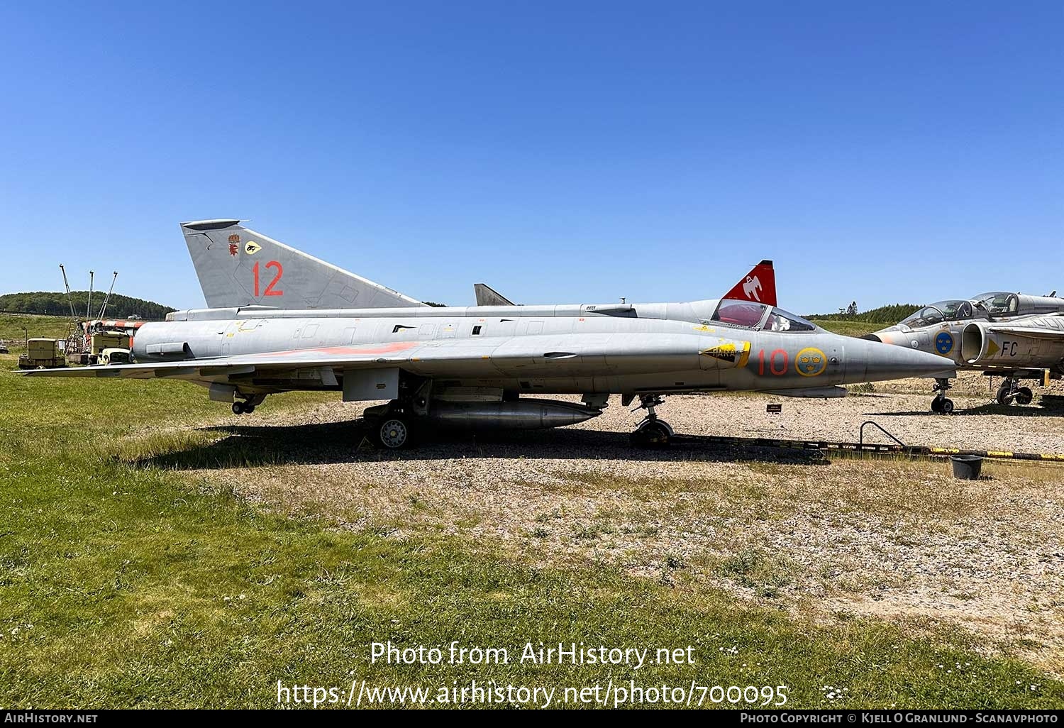 Aircraft Photo of 35612 | Saab J35J Draken | Sweden - Air Force | AirHistory.net #700095