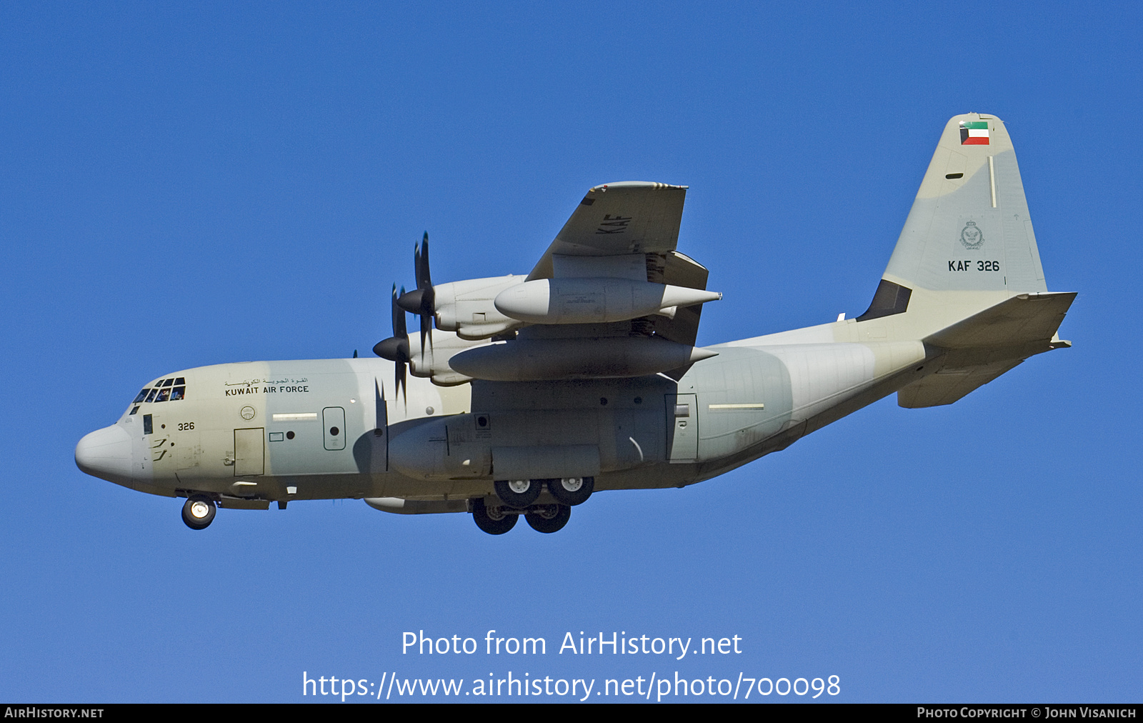 Aircraft Photo of KAF326 | Lockheed Martin KC-130J Hercules | Kuwait - Air Force | AirHistory.net #700098