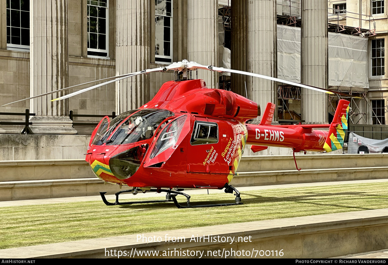 Aircraft Photo of G-EHMS | MD Helicopters MD-902 Explorer | London's Air Ambulance | AirHistory.net #700116
