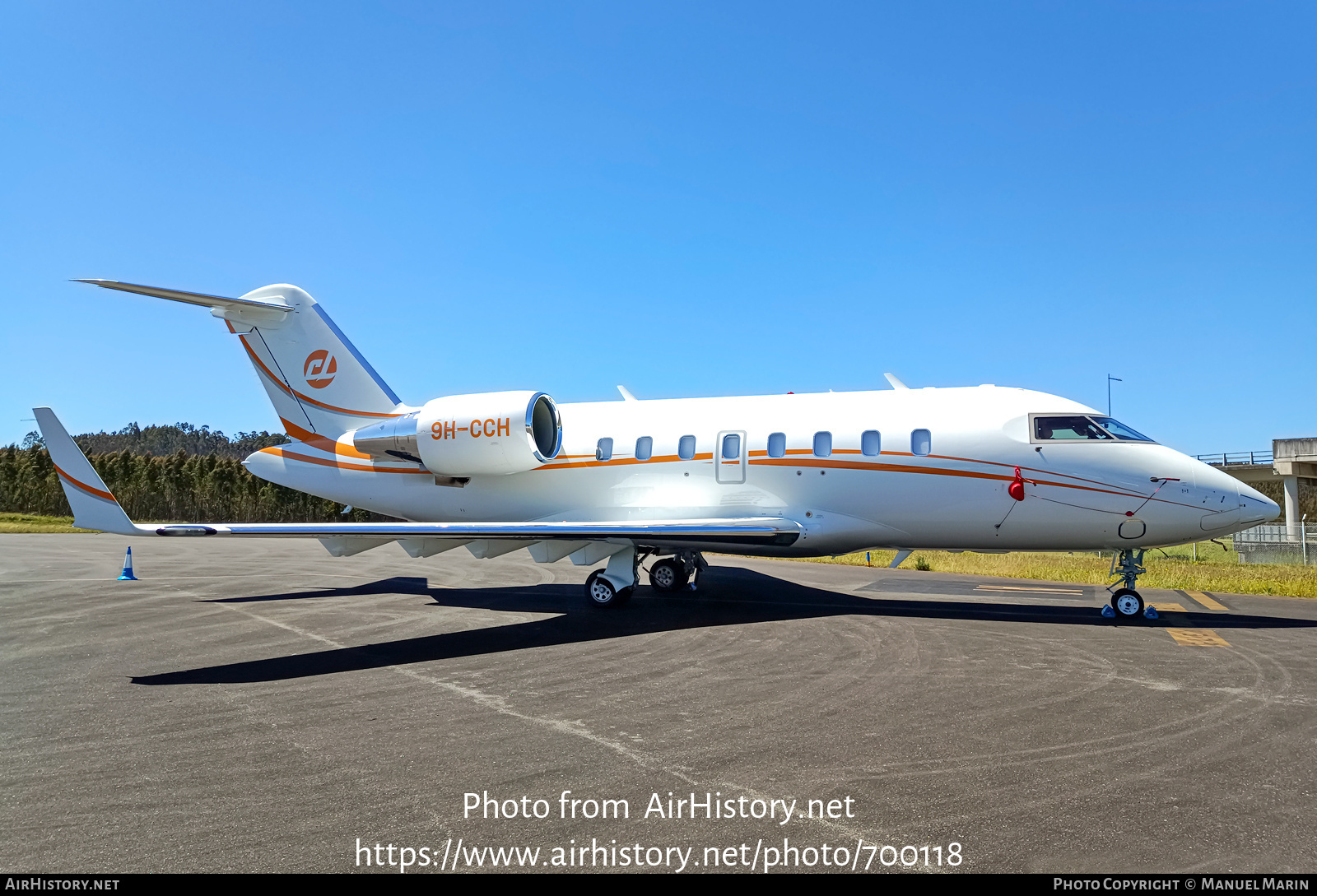 Aircraft Photo of 9H-CCH | Bombardier Challenger 650 (CL-600-2B16) | AirHistory.net #700118