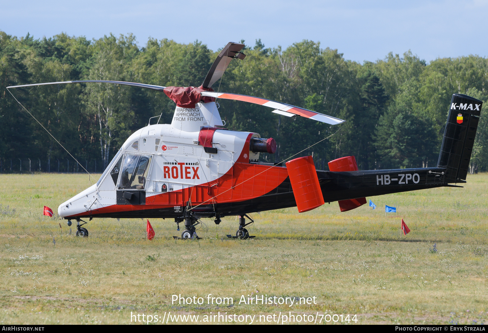 Aircraft Photo of HB-ZPO | Kaman K-1200 K-Max | Rotex Helicopter | AirHistory.net #700144