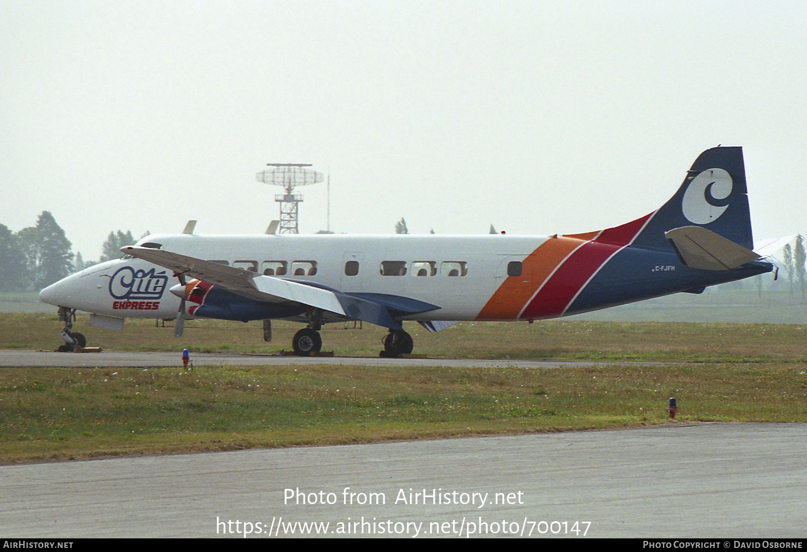 Aircraft Photo of C-FJFH | Saunders ST-27 | City Express - Cité Express | AirHistory.net #700147