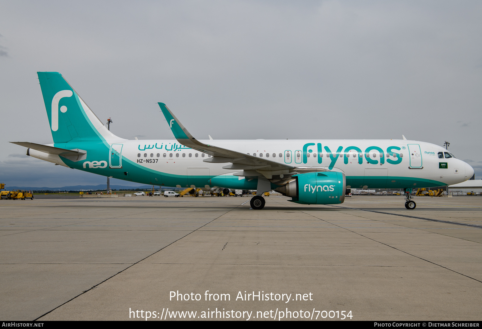 Aircraft Photo of HZ-NS37 | Airbus A320-251N | Flynas | AirHistory.net #700154