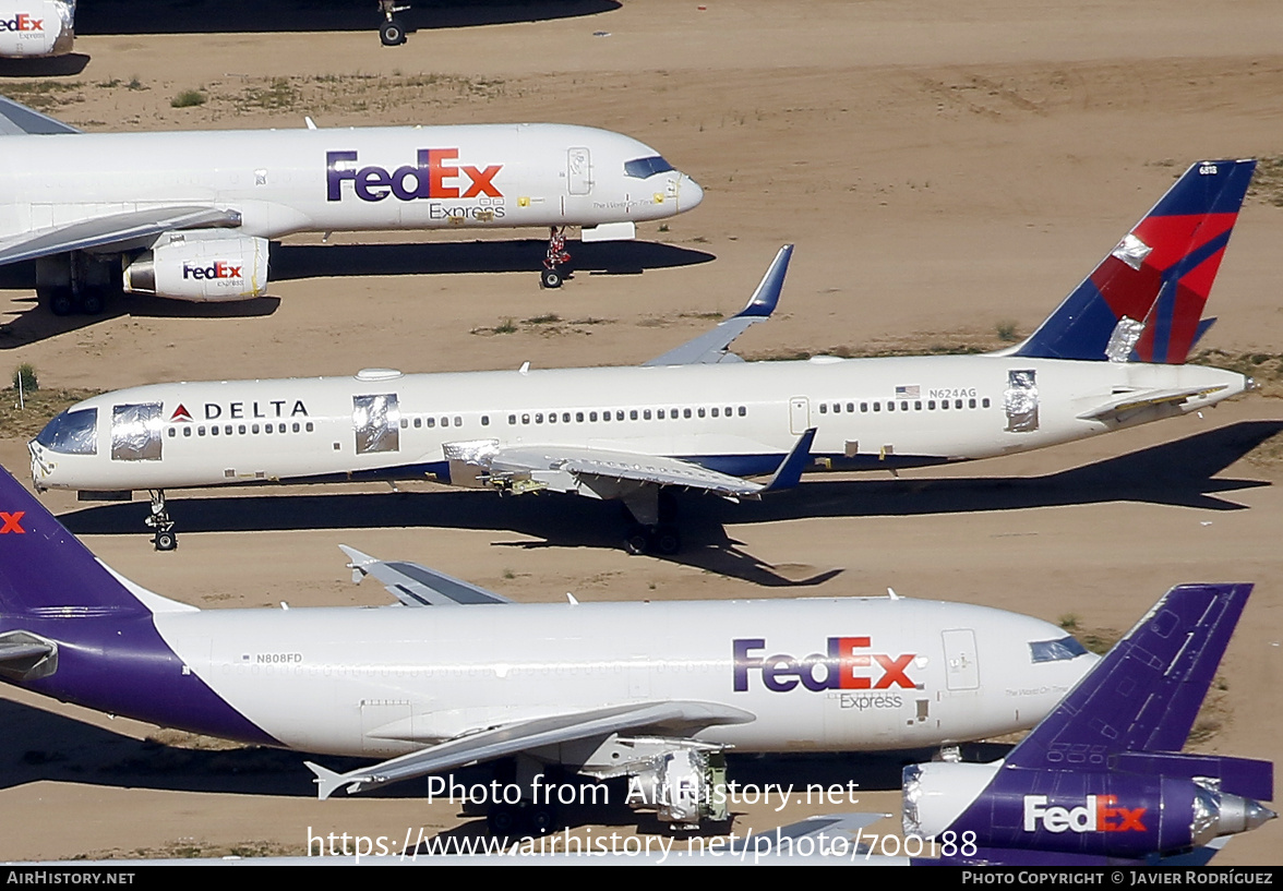 Aircraft Photo of N624AG | Boeing 757-2Q8 | Delta Air Lines | AirHistory.net #700188