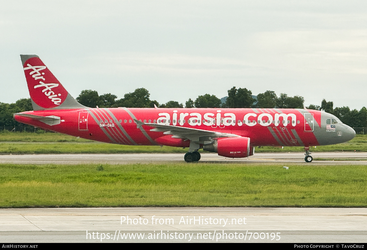 Aircraft Photo of 9M-DAG | Airbus A320-216 | AirAsia | AirHistory.net #700195