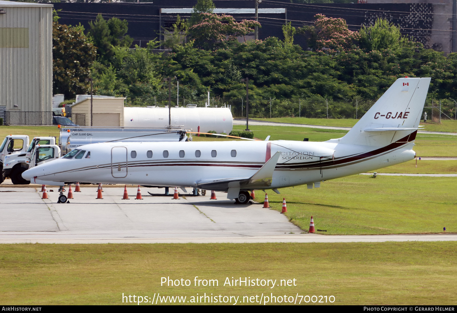 Aircraft Photo of C-GJAE | Cessna 680 Citation Sovereign | AirHistory.net #700210