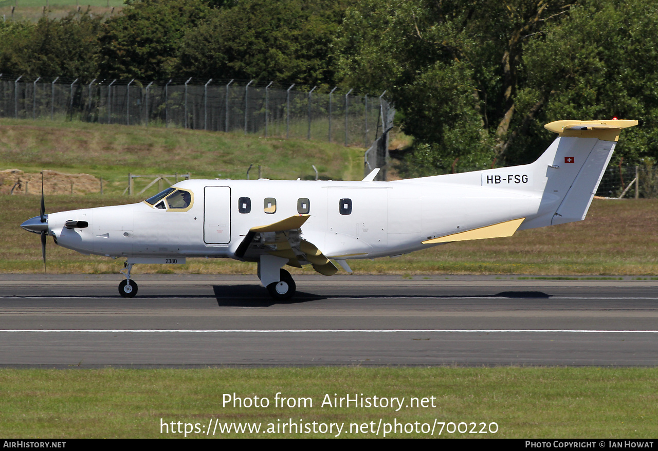Aircraft Photo of HB-FSG | Pilatus PC-12NGX (PC-12/47E) | AirHistory.net #700220