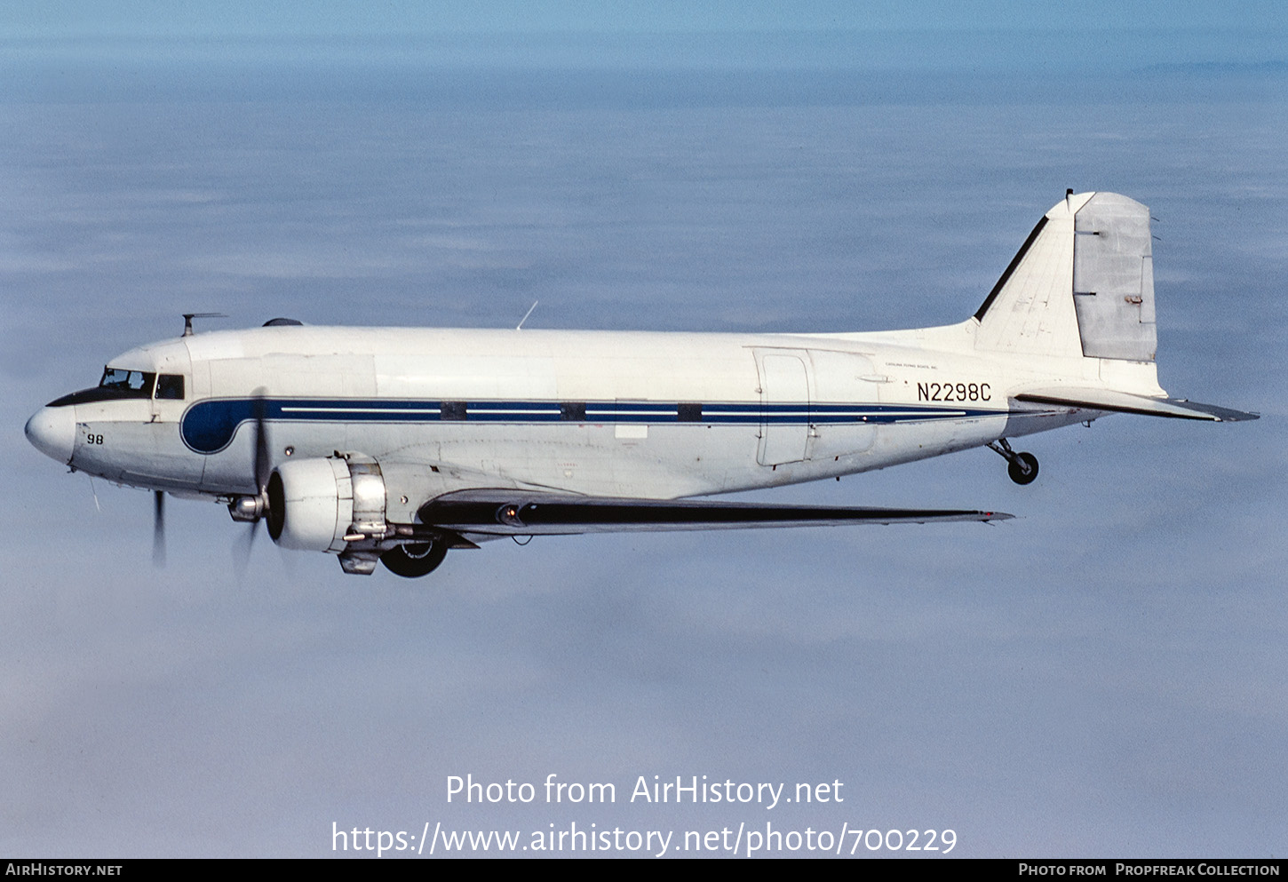 Aircraft Photo of N2298C | Douglas C-47J Skytrain | Catalina Flying Boats | AirHistory.net #700229