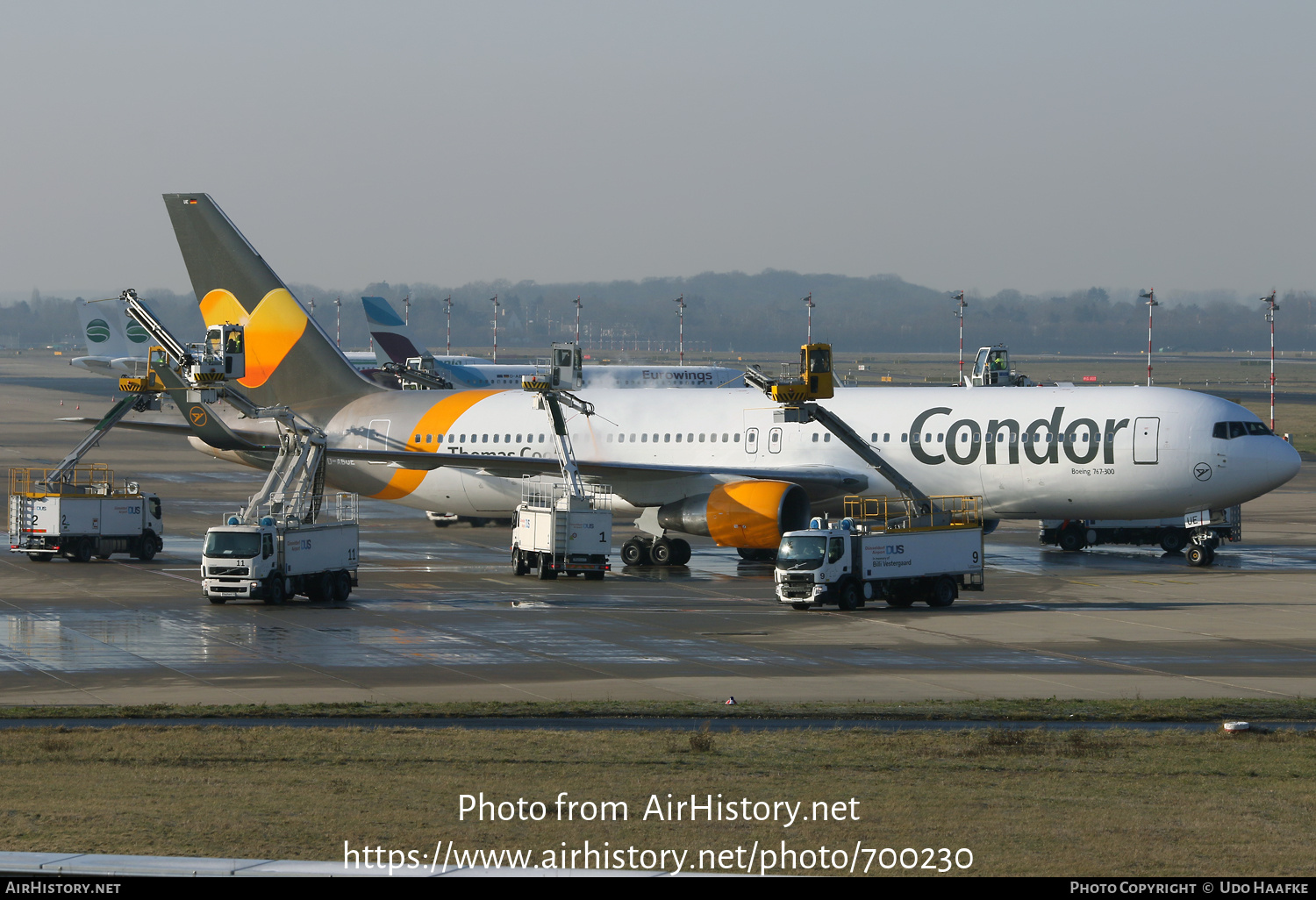 Aircraft Photo of D-ABUE | Boeing 767-330/ER | Condor Flugdienst | AirHistory.net #700230