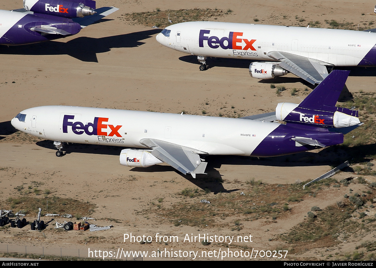 Aircraft Photo of N649FE | McDonnell Douglas MD-11F | FedEx Express - Federal Express | AirHistory.net #700257