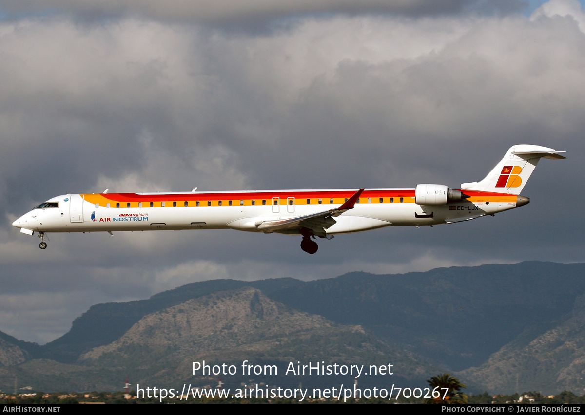 Aircraft Photo of EC-LJX | Bombardier CRJ-1000ER NG (CL-600-2E25) | Iberia Regional | AirHistory.net #700267