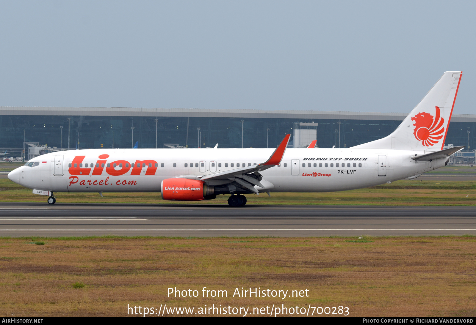 Aircraft Photo of PK-LVF | Boeing 737-9GP/ER | Lion Air | AirHistory.net #700283