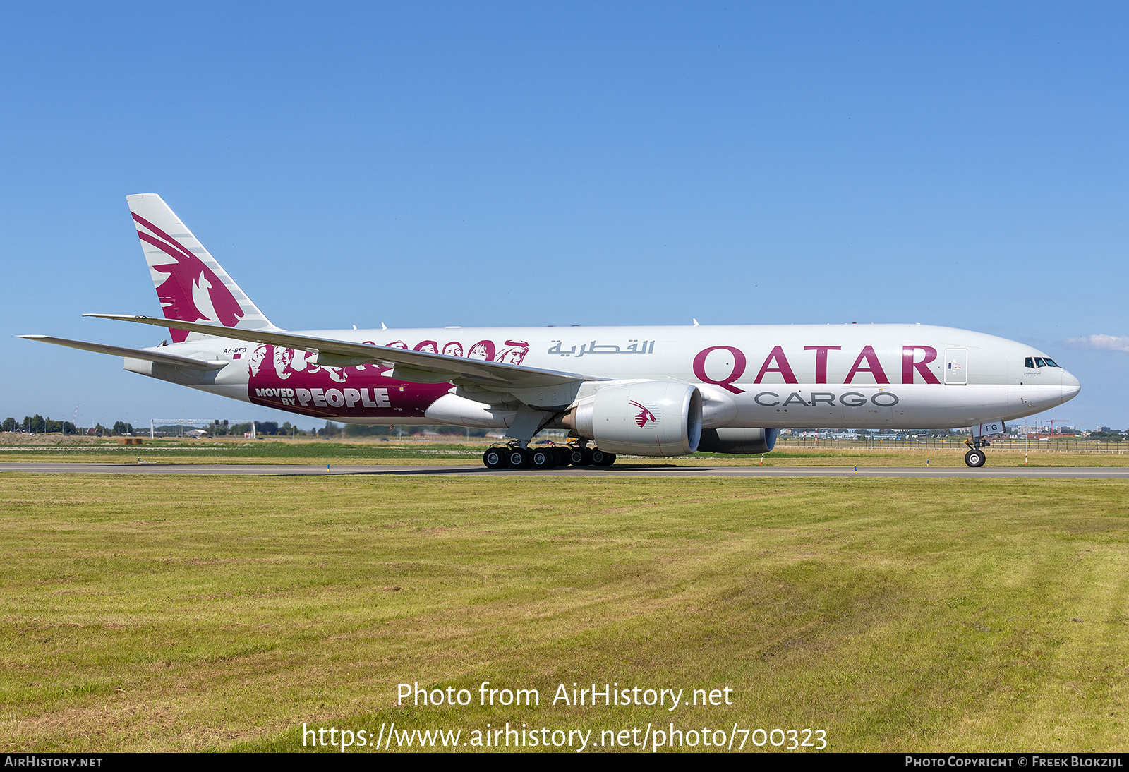 Aircraft Photo of A7-BFG | Boeing 777-FDZ | Qatar Airways Cargo | AirHistory.net #700323