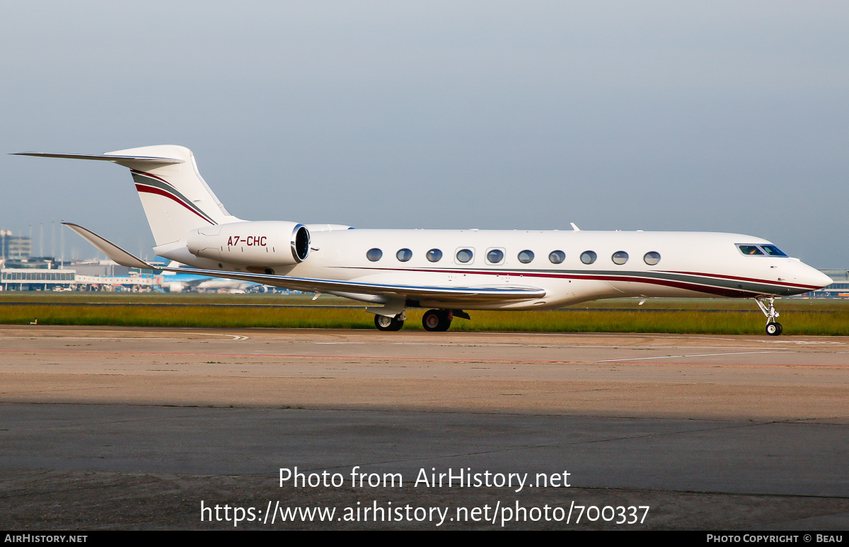 Aircraft Photo of A7-CHC | Gulfstream Aerospace G700 | AirHistory.net #700337