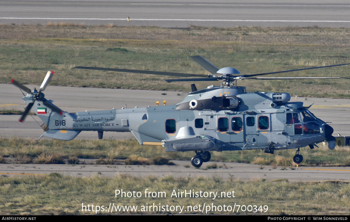 Aircraft Photo of 618 / F-ZWDC | Airbus H225M Caracal | Kuwait - Air Force | AirHistory.net #700349