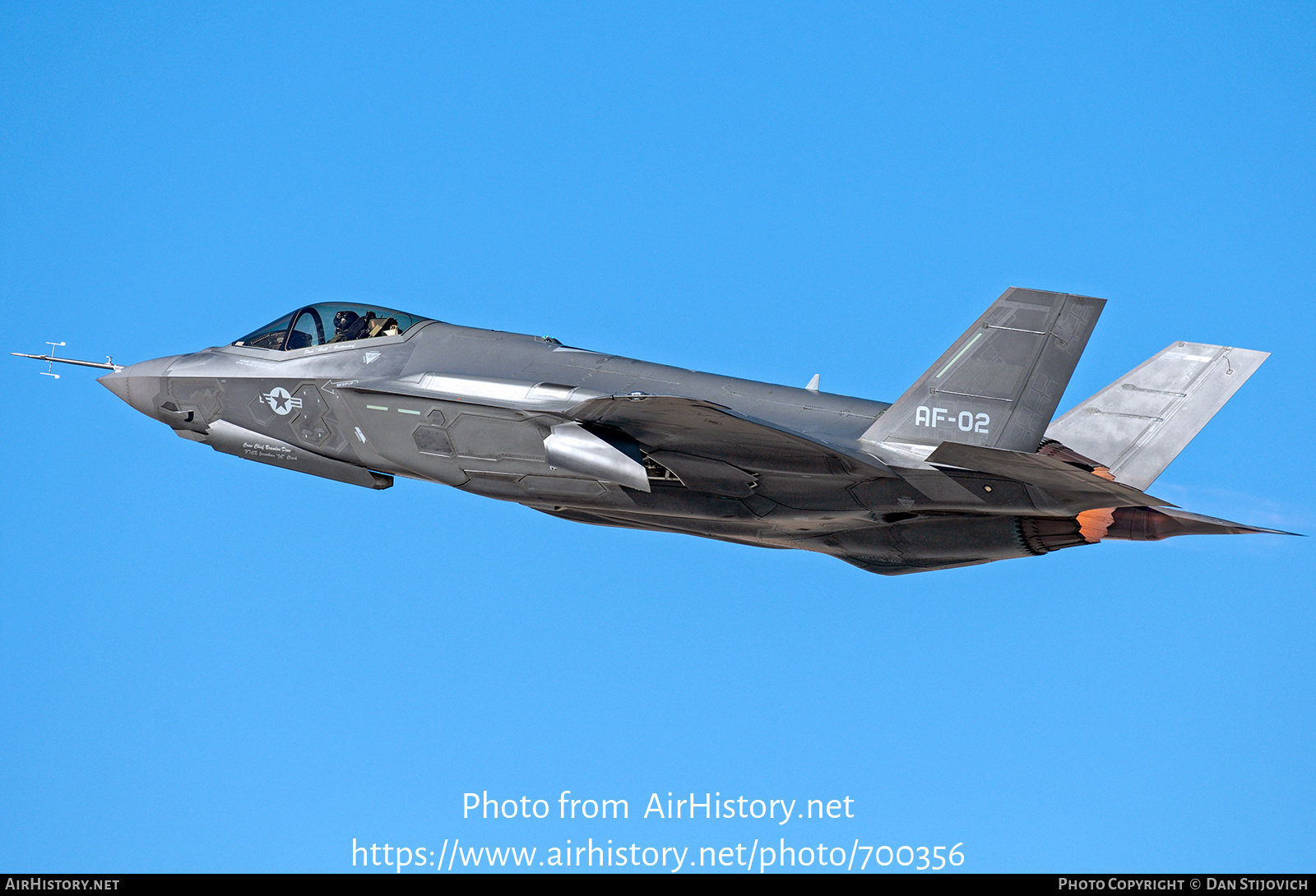 Aircraft Photo of AF-02 | Lockheed Martin F-35A Lightning II | USA - Air Force | AirHistory.net #700356