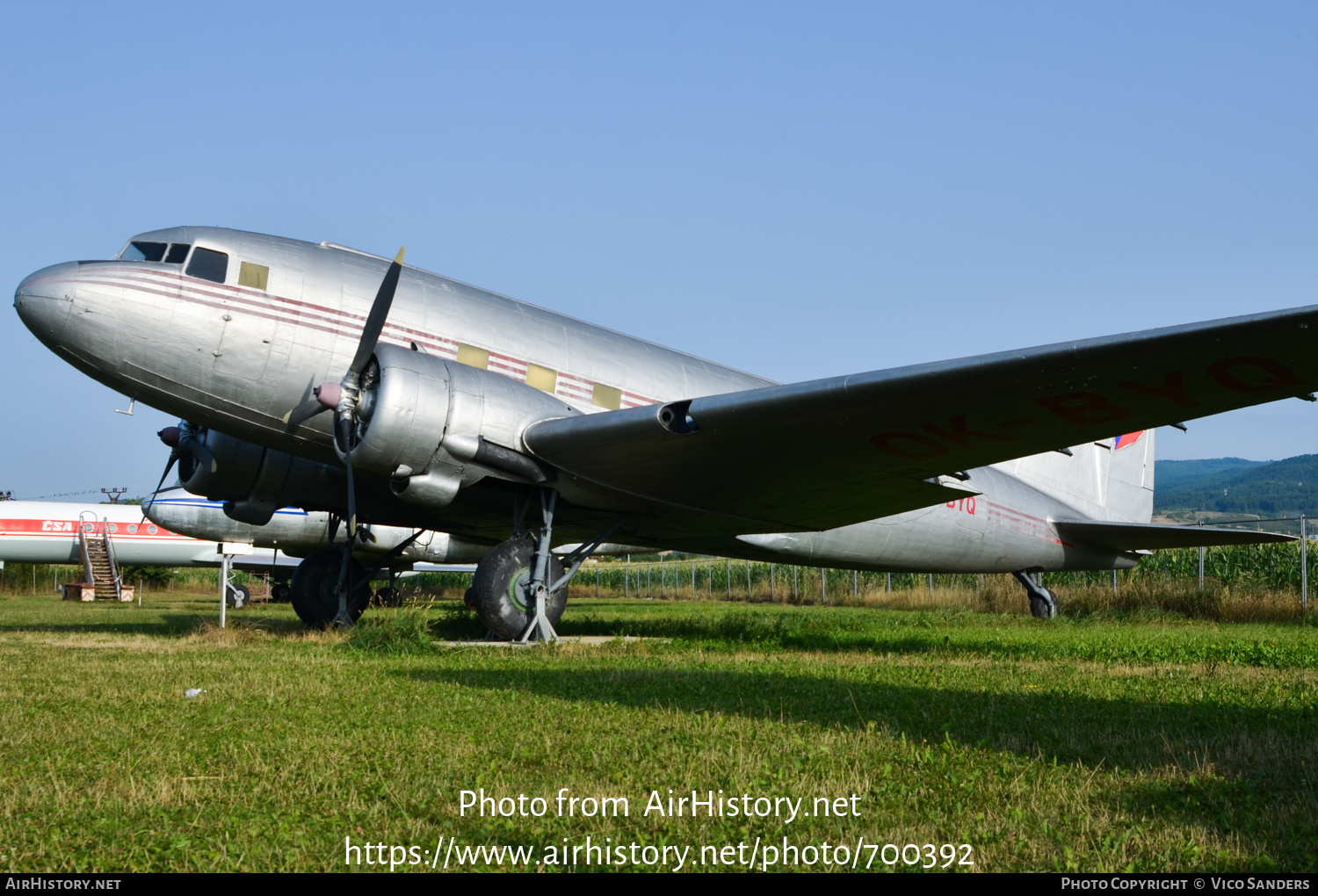 Aircraft Photo of OK-BYQ | Lisunov Li-2T | Czechoslovakia Government | AirHistory.net #700392