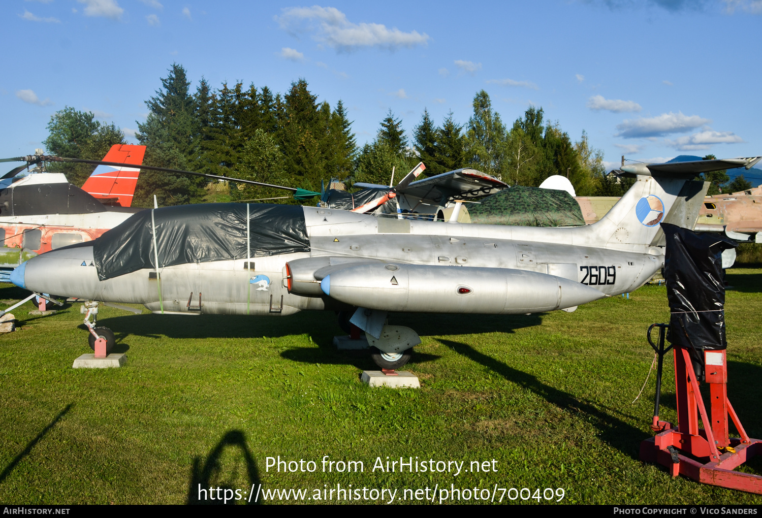 Aircraft Photo of 2609 | Aero L-29R Delfin | Czechoslovakia - Air Force | AirHistory.net #700409