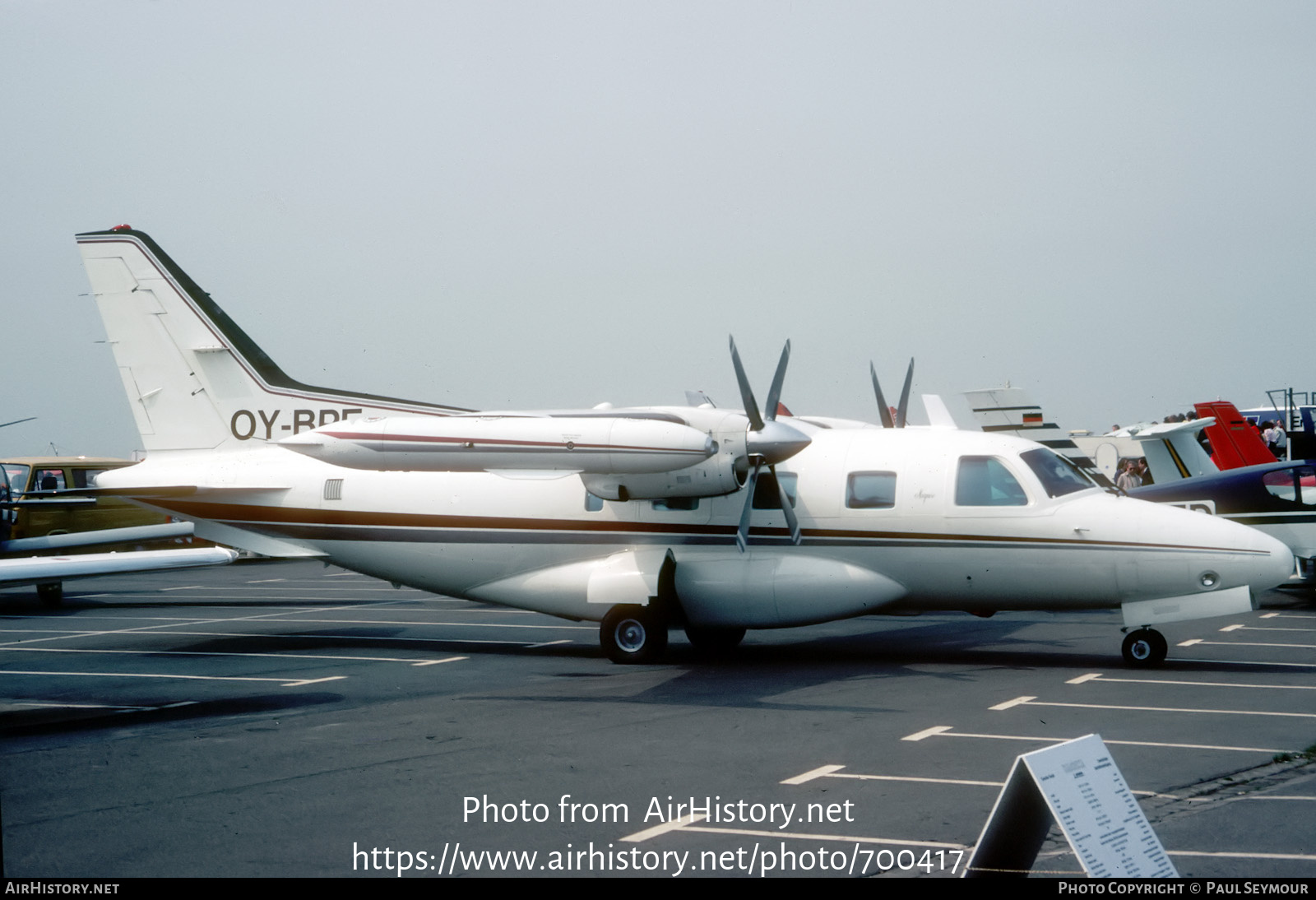 Aircraft Photo of OY-BPE | Mitsubishi MU-2B-60 Marquise | AirHistory.net #700417