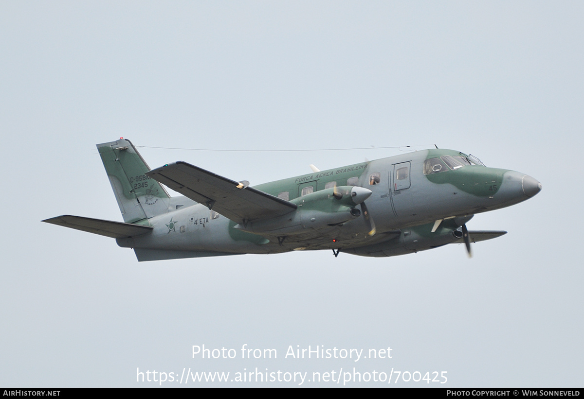 Aircraft Photo of 2345 | Embraer C-95BM Bandeirante | Brazil - Air Force | AirHistory.net #700425