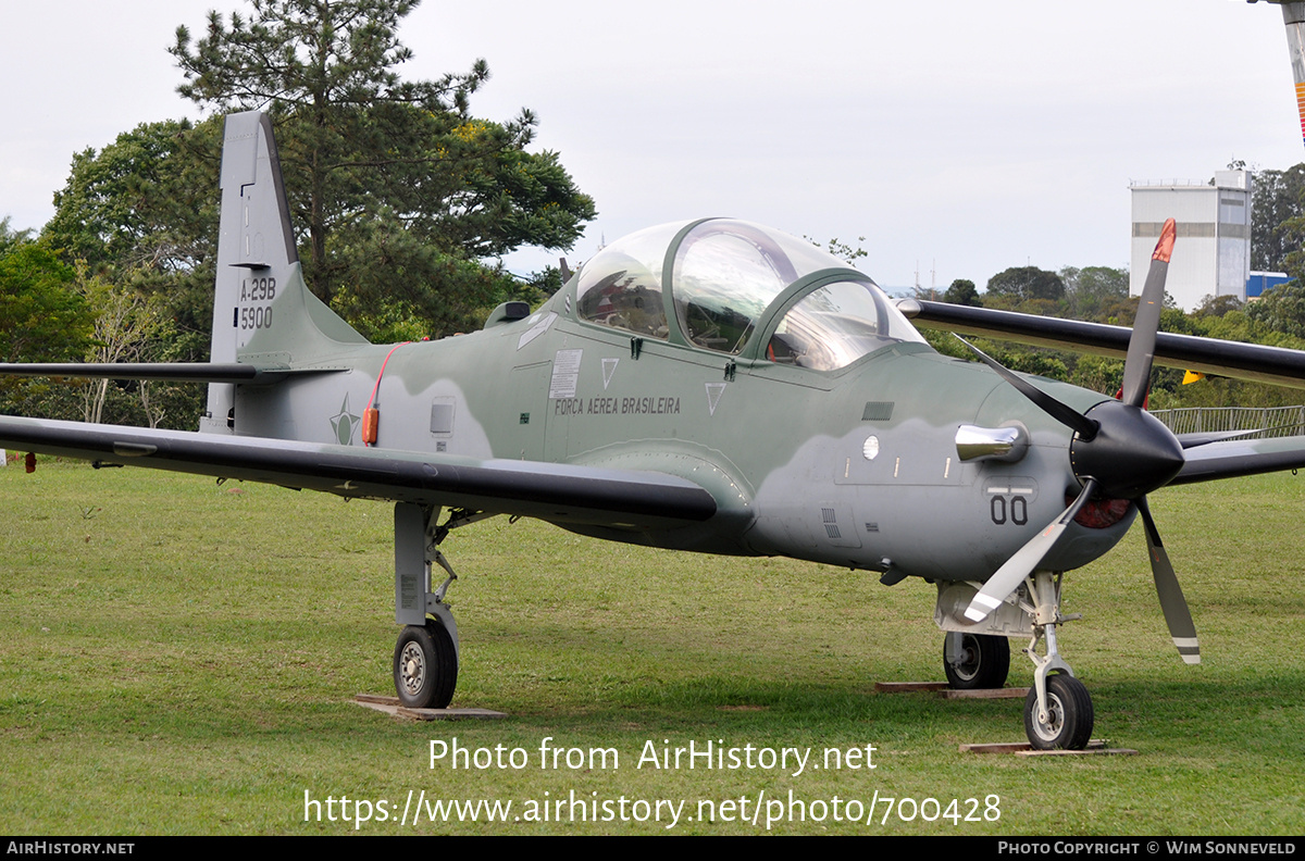 Aircraft Photo of 5900 | Embraer YA-29B Super Tucano | Brazil - Air Force | AirHistory.net #700428