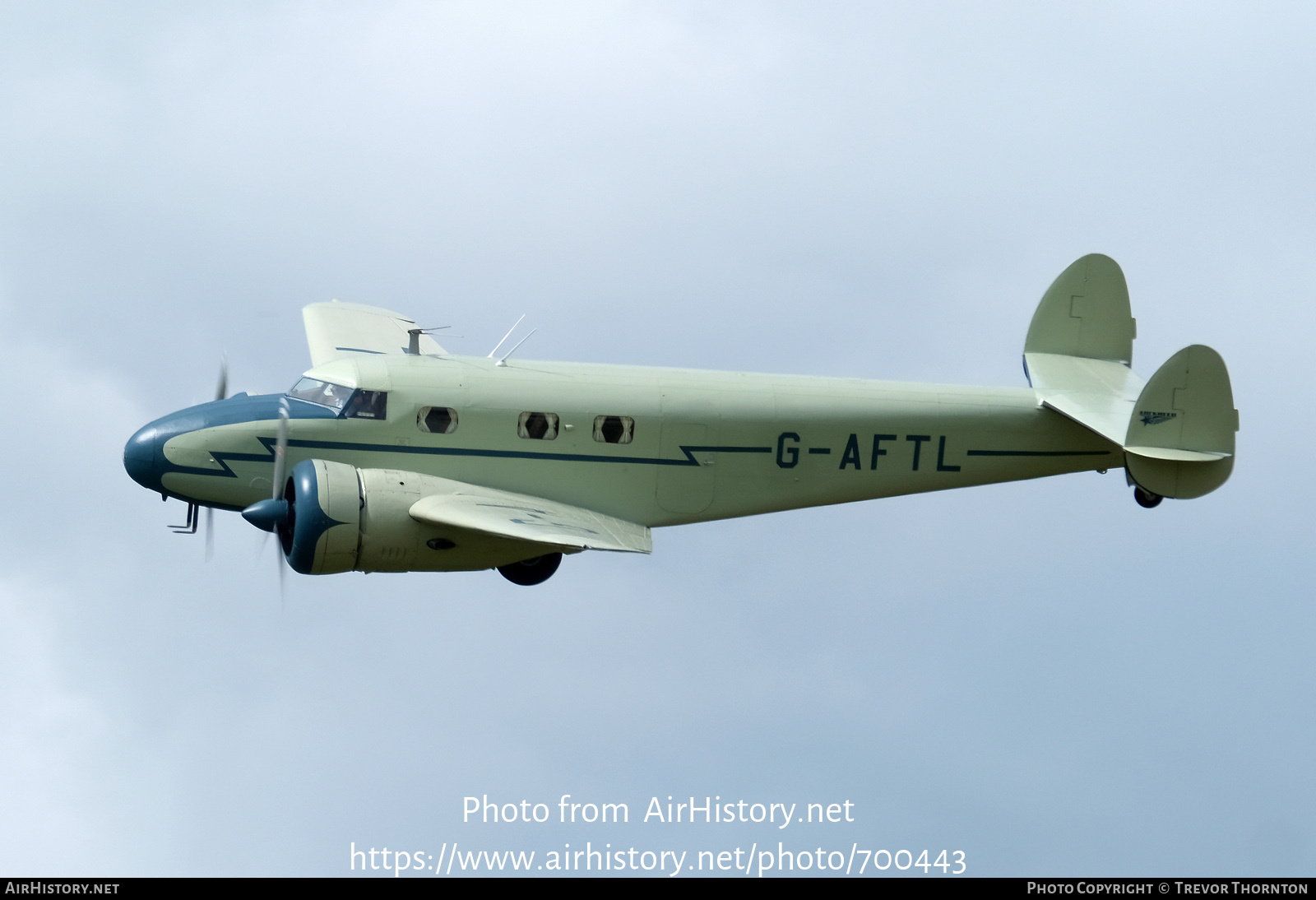Aircraft Photo of G-AFTL | Lockheed 12-A Electra Junior | AirHistory.net #700443