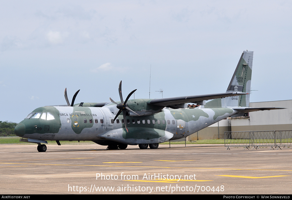 Aircraft Photo of 2809 | CASA C-105A Amazonas | Brazil - Air Force | AirHistory.net #700448